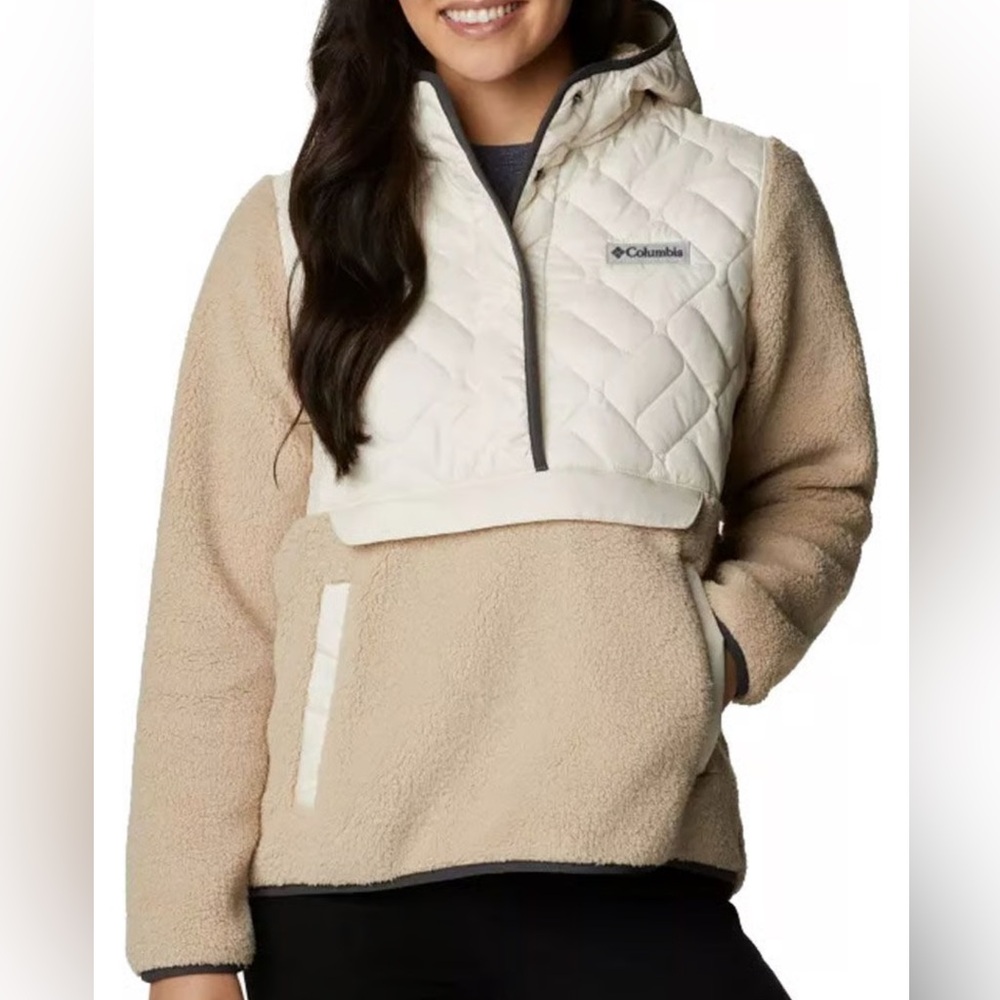 Women’s Columbia fleece hooded pullover